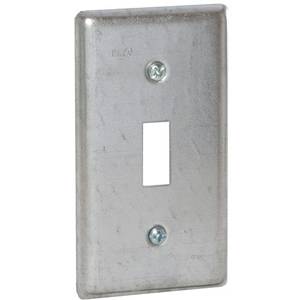 1-Gang, Hubbell Incorporated 865 Handy Box Cover, Toggle Switch