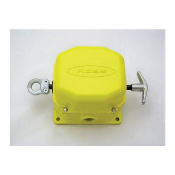 REES 04944-040 Heavy Duty Manual Reset Slack Cable Operated Switch, 600 VAC, 250 VDC, 1NC-1NO Contact