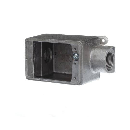 Iberville® CIFDC-1 Type FDC Weatherproof Shallow Style Device Box, Cast ...
