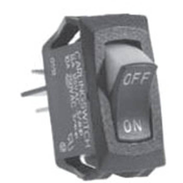 125/250 VAC, 16/10 A, Selecta Products Inc. SS1201-BG Rocker Switch
