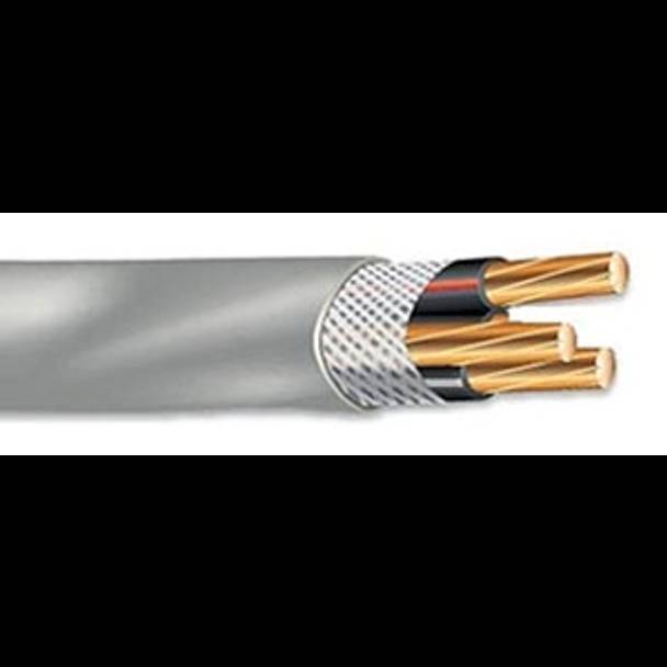 Cut to Order - 4-4-4 AWG Stranded (7) Aluminum 600 V SEU Service Entrance Cable- Non-Returnable