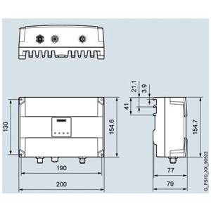 Siemens AG 6GT28210AC12 SIMATIC RF290R Transponder Reader