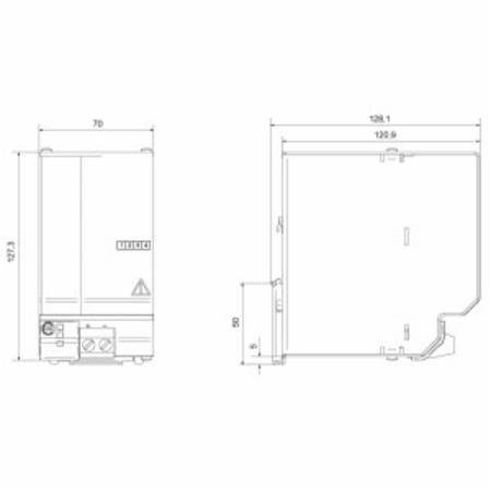 Siemens AG 6EP19613BA01 SITOP PSE201U Buffer Module