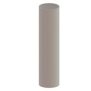Siemens 8WD4208-0EF Single Mounting Pipe, 25 mm W x 100 mm H, For Use w/ 8WD4 50 mm & 70 mm Dia Signaling Columns, Silver