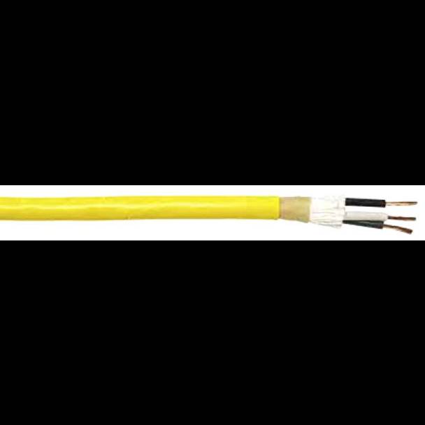 16 AWG 3-Conductor Stranded (26/30) PVC Insulation Yellow PVC Jacket SJTOW Portable Cord (250 Ft Reel)