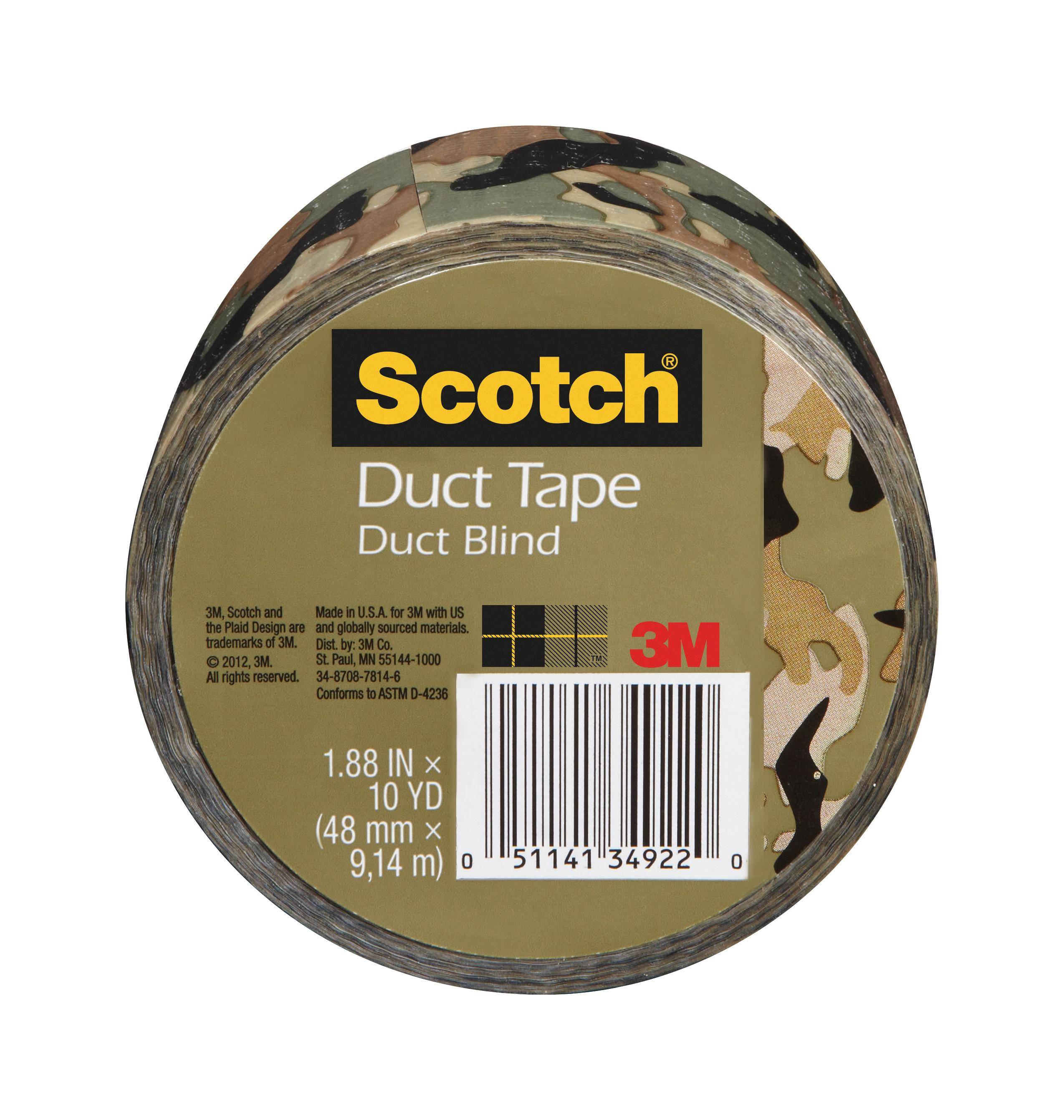 Scotch® 7100183304 All Weather Duct Tape, 11.562 in L x 4.187 in W