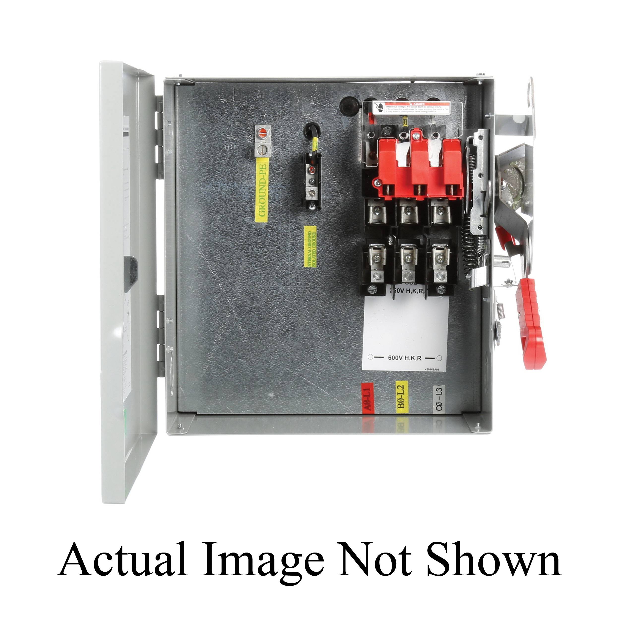 Sentron™ Sentron II SLVBH4254 SLVB Heavy Duty Fusible Switch Horizontal ...