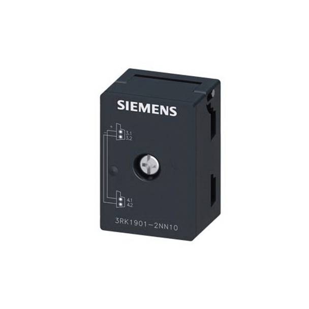 Siemens 3RK19012NN10 AS-Interface Compact Distributor, For Use w/ AS-i Profile Cable, 26.5 to 31.6 V, 8 A, Threaded Mounting, 1.65 N-m, IP67/68/69K Degree of Protection, -25 to 75 deg C Ambient, -25 to 85 deg C Storage