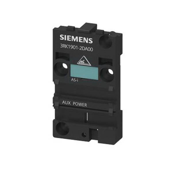 Siemens 3RK1901-2DA00 Mounting Plate, For Use w/ Digital Input/Output Compact Module, Flat & 24 V AS-Interface K45 Cable, IP67, St&ard Rail Mount