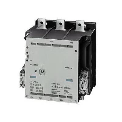 Siemens 3TF6844-0CQ71 Reversing Vacuum Contactor, 380 to 460 VAC V Coil, 630 A, 4NO-4NC Contact, 3 Poles