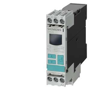 Siemens SIRIUS 3UG4621-1AA30 Digital Current Monitoring Relay, 24 VAC/VDC, 1CO Contact, 0.1 to 20 s Trip Delay