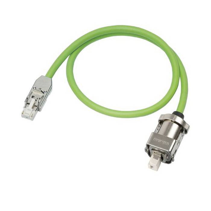 Siemens MOTION-CONNECT® 500 6FX5002-2AH00-1BJ0 Pre-Assembled Basic Signal Cable, 30 VAC, (12) 0.38, 0.5 sq-mm, 18 m L