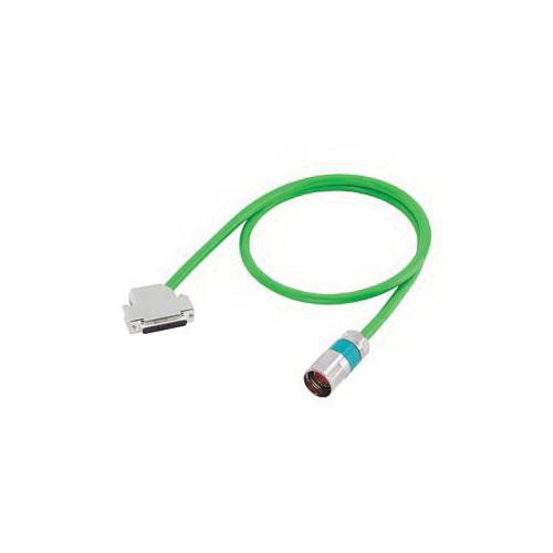Siemens MOTION-CONNECT 500 6FX50022CH001AC5 Pre-Assembled Power Cable, For Use w/ SIMOTICS S-1FK7 Motor w/ SPEED-CONNECT Connector to a SINAMICS S120 Combi Power Module, 600/1000 V, FCKW/Silicone-Free Insulation, -20 to 80 deg F Operating, PVC