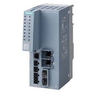 Siemens SCALANCE 6GK56422GS002AC2 Compact Cyber Security Appliance, 145 mm H x 60 mm W x 125 mm D, 2/4-Pole Terminal Block Connectivity, 2 Ports