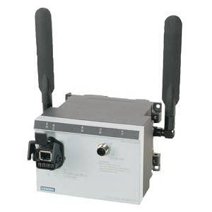 Siemens 6GK57882AA606AB0 SIMATIC NET SCALANCE W Wireless LAN Dual Access Point With Rapid Roaming, 2.41 to 2.48/4.9 to 5.8 GHz, 795-4MR Antenna, 2 Ports, Rail/Wall Mount (Planned Obsolescence by Manufacturer)
