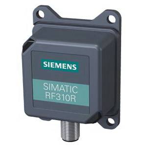 Siemens SIMATIC RF300 6GT28011BA100AX1 RF310R RFID Reader With Integrated Antenna and Rotated Base Plate, 24 VDC, 0.06 A, 13.56 MHz, RS422