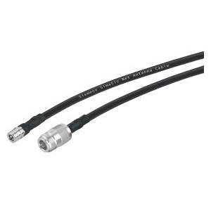 Siemens SIMATIC 6XV18755VH10 Flexible Pre-Assembled Connecting Cable, Copper Conductor, QMA Male x N-Connect Female Connector, 1 m L Cord