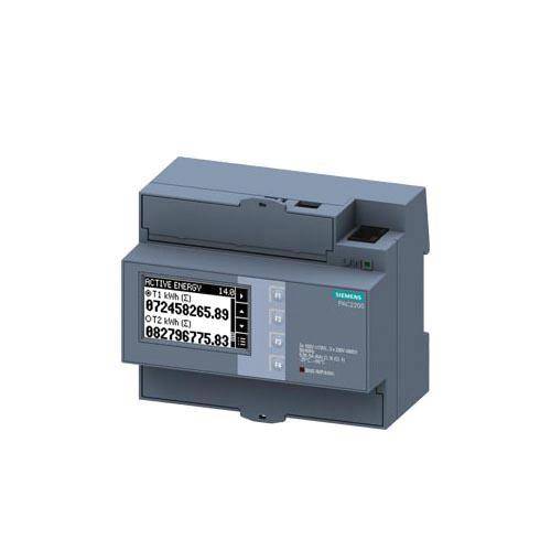 Sentron™ 7KM3200-0CA01-1AA0 PAC3200T 3-Phase DIN Rail Mount Measuring Device, 400 V L-L/230 V L-N, 5 A, Modbus/TCP Communication