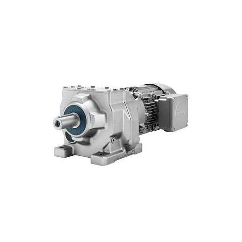 Siemens A6X30119720 2-Stage 4-Pole Geared Motor, 460Y VAC, 24 VDC, 6.1 hp, 6.15 Gear Ratio, 1760 rpm Rated/286.178 rpm Output Max, 715 N-m Torque Rating