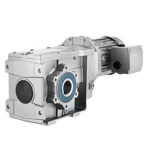 Siemens SIMOGEAR A6X30113898 2-Stage 4-Pole Geared Motor, 230/460Y VAC, 2.01 hp, 5.65 Gear Ratio, 1755 rpm Rated/310.619 rpm Output Max, 75 N-m Torque