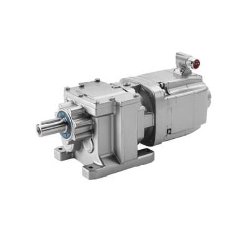 Siemens SIMOTICS S A6X30110267 3-Stage Compact Natural Cooling Servo Gear Motor, 51.4 Gear Ratio, 4500 rpm Input/88 rpm Output Max, 2.35 N-m Torque