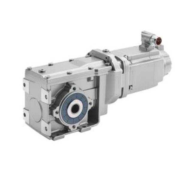 Siemens SIMOTICS S A6X30112836 2-Stage Compact Natural Cooling Servo Gear Motor, 22.41 Gear Ratio, 4500 rpm Input/201 rpm Output Max, 2.35 N-m Torque