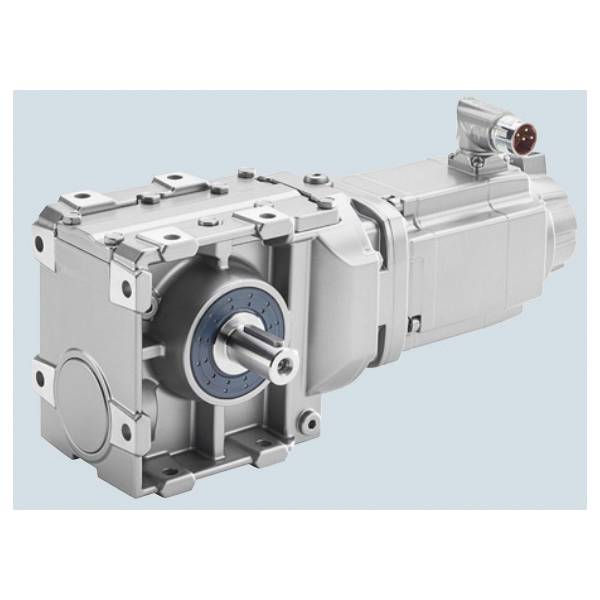 Siemens SIMOTICS S A6X30120024 2-Stage Compact Natural Cooling Servo Gear Motor, 11.31 Gear Ratio, 4500 rpm Input/398 rpm Output Max, 0.65 N-m Torque