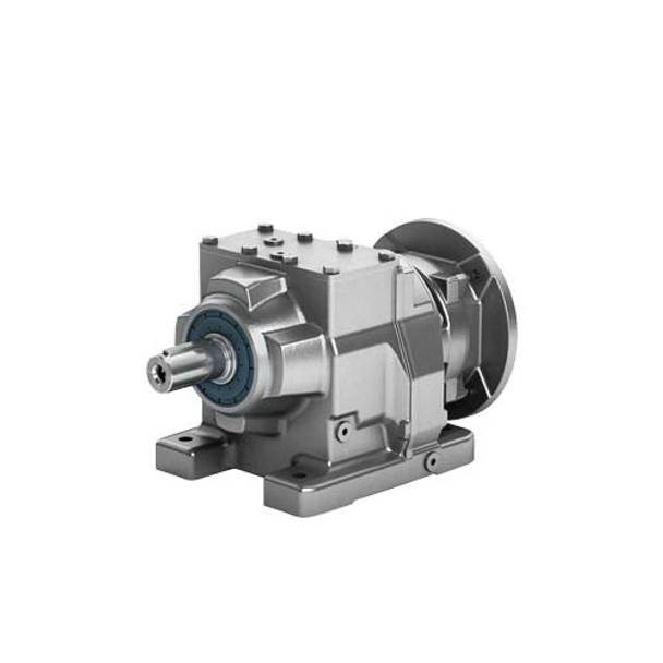 Siemens A6X30163178 3-Stage Solo Helical Gear Unit, Solid Shaft Output, 117.82 Gear, 15.278 rpm Maximum Output