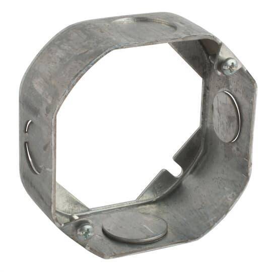 Steel City® 4-OW-EXT-SPL 1-Outlet Octagonal Welded Style Extension Ring ...