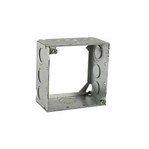 Steel City® 531711234 1-Outlet Extension Ring, 4 in L x 4 in W x 2-1/8 in D, Steel