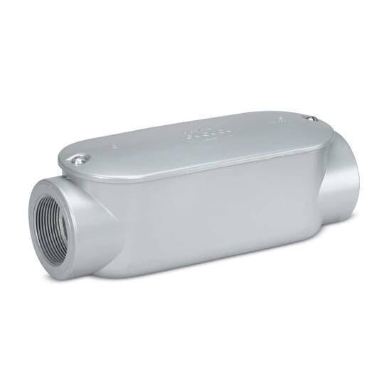Red Dot® AC-7 Type-C Conduit Body With Cover, 2-1/2 in Hub, 190 cu-in ...