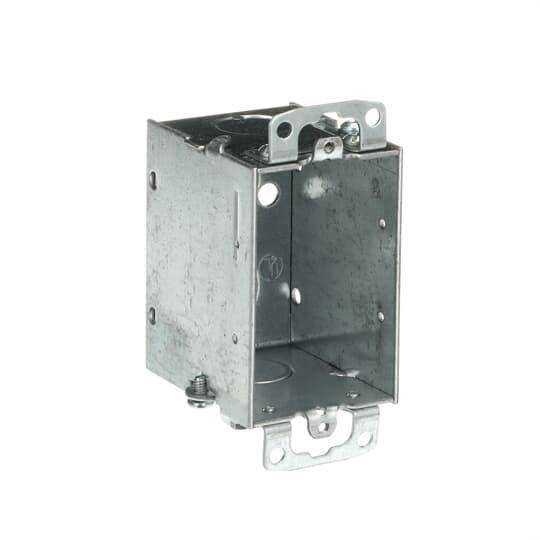 Steel City® CDOW-CN Gangable Switch Box With Knockout, Steel, 12.5 cu ...