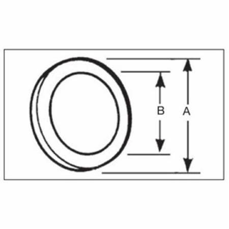 T&B® 5309 Sealing Ring With Stainless Steel Retainer, 3 in, For Use ...