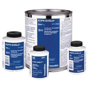 Color-Keyed® Kopr-Shield® CP16 Joint Compound, 16 oz Brush-In Cap Bottle, Gel Form, Copper, 1.2