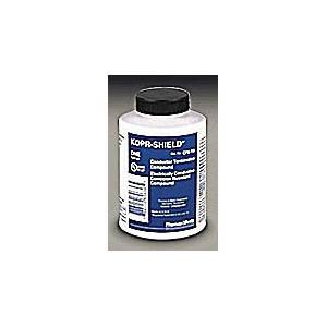 Color-Keyed® Kopr-Shield® CP8-TB Joint Compound, 8 oz Brush-In Cap Bottle, Gel Form, Copper, 1.2