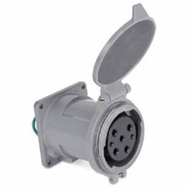 3-Pole 4-Wire, Thomas & Betts Corporation DF2404FR000 MaxGard® Pin and Sleeve Receptacle