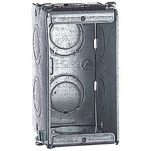 1-Gang 10-KO, 15 Cu Inch, Thomas & Betts Corporation GW-125-G Masonry Box