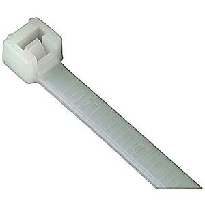 Catamount® L-4-18-9-M 1-Piece Miniature Cable Tie, 4.1 in L x 0.1 in W x 0.04 in THK, Nylon/Polyamide 6.6