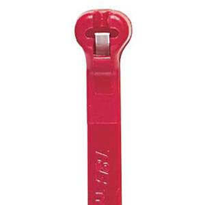 7.31", 50 LB, Thomas & Betts Corporation TY525M-2 Cable Tie, Red