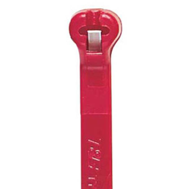 7.31", 50 LB, Thomas & Betts Corporation TY525M-2 Cable Tie, Red