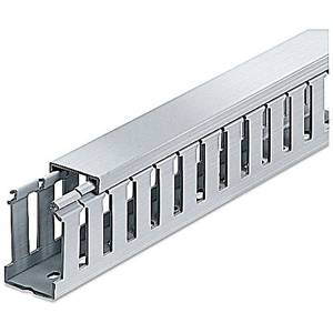 Ty-Duct® TYD1X3WPW6 Wiring Duct, 0.195 x 0.625 in Wide Slot, 1 in W x 3 in D, PVC
