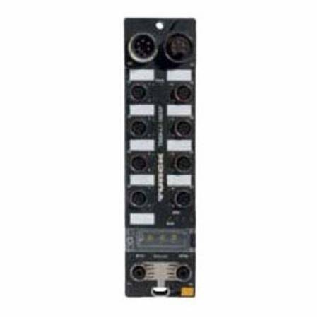 Turck 6814024 Compact Multi-Protocol I/O Module, 8 Inputs, 4 Outputs ...