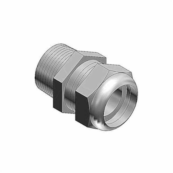 T&B® 2931SST Ranger® Liquidtight Strain Relief Cord Connector With Rubber Bushing, 3/4 in Trade, 0.31 to 0.56 in Cable Openings, 304 Stainless Steel