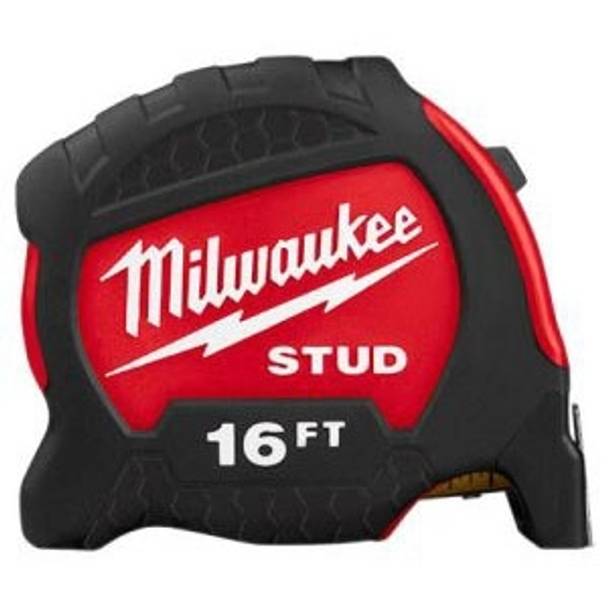 1-5/16" x 16', Milwaukee Tool 48-22-9716 STUD™, EXO360™ Measuring Tape, 2-Sided
