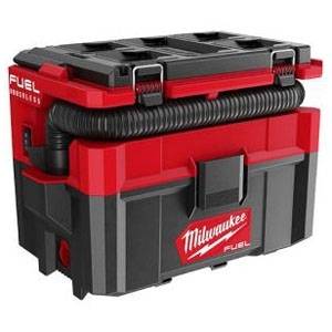 55 CFM, 2.5 Gallon, HEPA Filter, Milwaukee Tool 0970-20 M18™, FUEL™, PACKOUT™ Wet/Dry Vacuum Cleaner, Cordless