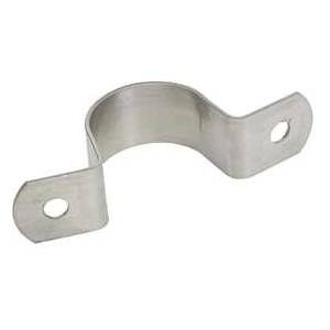 Victor Specialties 10724-S Heavy 2-Hole Conduit Strap, 3/4 in, For Use With Heavy Wall Rigid Conduit, Steel, Zinc Plated