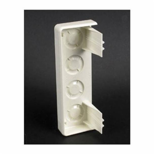 Wiremold® 5410-WH Blank End Fitting, For Use With 5400 Series Raceway, PVC, White
