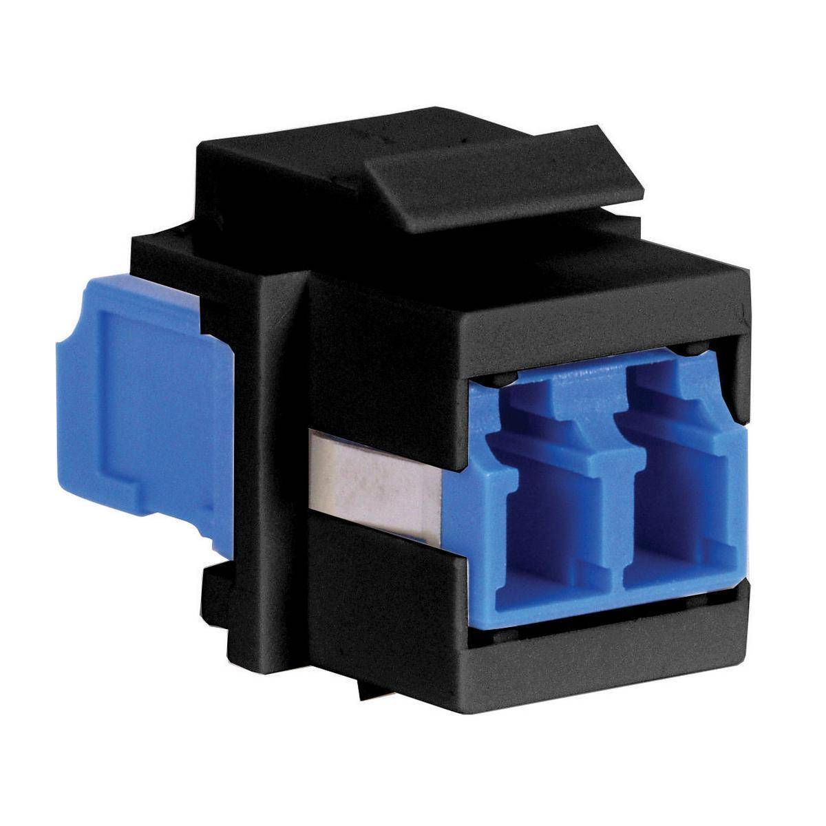 PREMISE WIRING OptiChannel™ SFFLCSORBK Duplex Keystone Standard Fiber ...