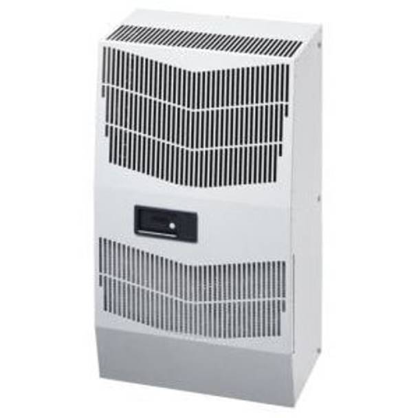 4900 BTU/Hr, Hoffman Enclosures G280446G060 Spectracool Sealed Enclosure Cooling Air Conditioner, 400 VAC 50/60 Hz 3-Phase, 1.9 A, Galvanized Sheet Metal