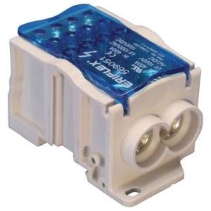 1000 VAC/VDC 400A, Erico 569251 ERIFLEX® Power Distribution Block